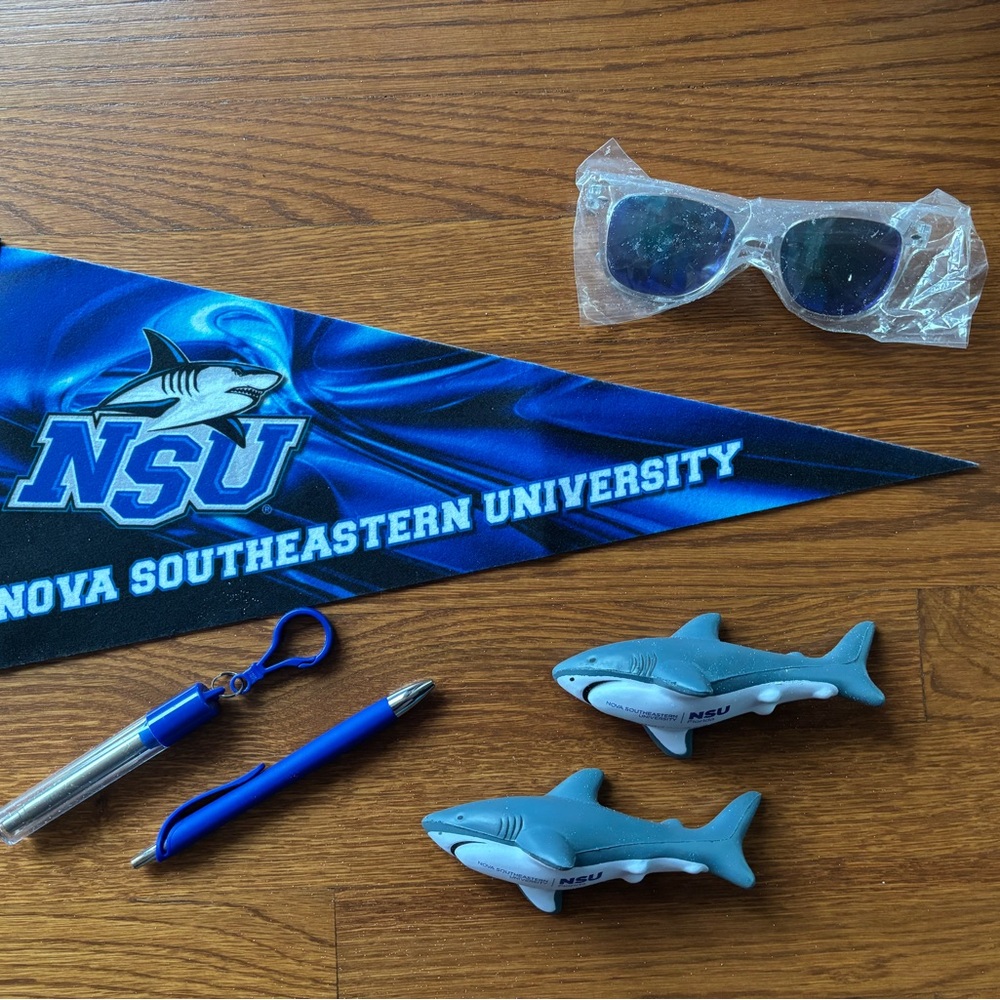All new Nova Southeastern University Pennant and other NSU merchandise